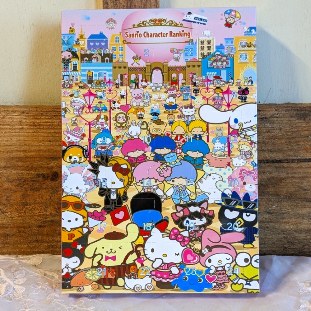 NEVER OPENED NEW Sanrio holiday Christmas Advent Calendar 24 Characters